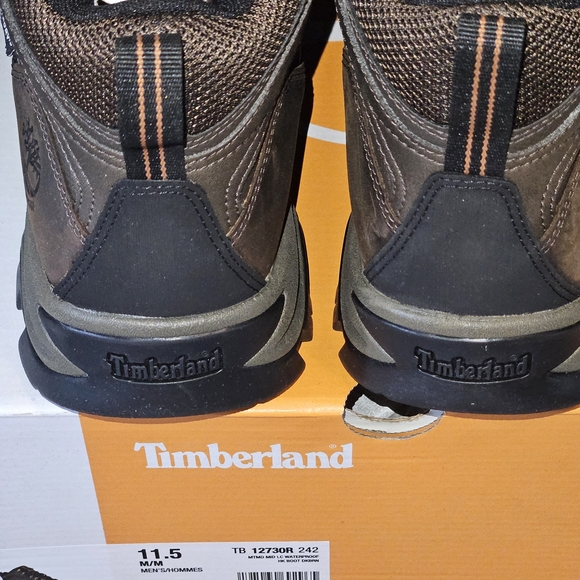 Timberland Men\'s Black and Brown Hiking Boots main image 5